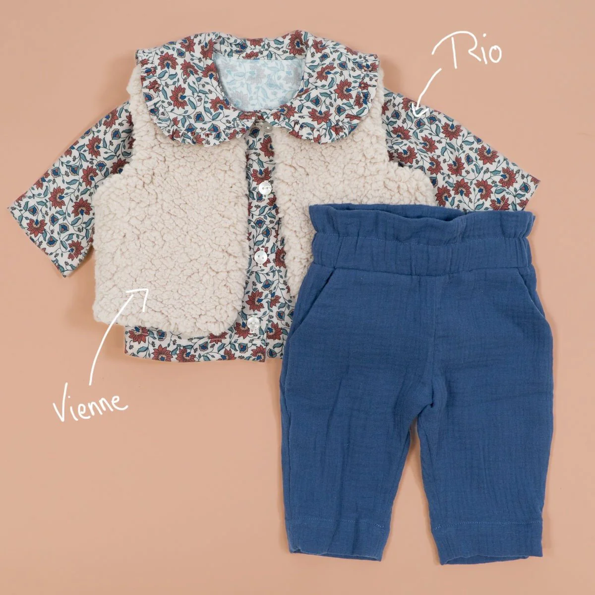 New York Trousers or Shorts Sewing Pattern - Baby 1M/4Y - Ikatee - Image 16