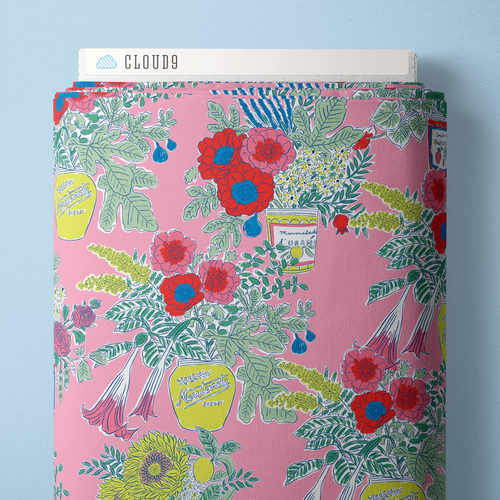 Nice Flowers - Nice Nice - Emily Taylor - Cloud 9 Fabrics - Poplin