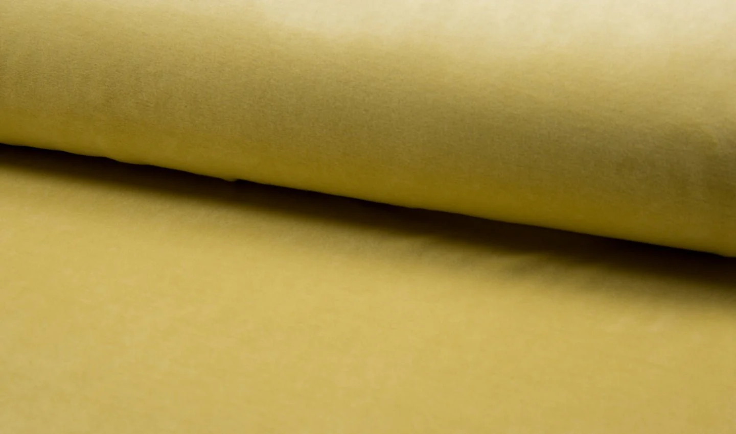 Nicky Velour - European Import - Oeko-Tex® - Dusty Yellow