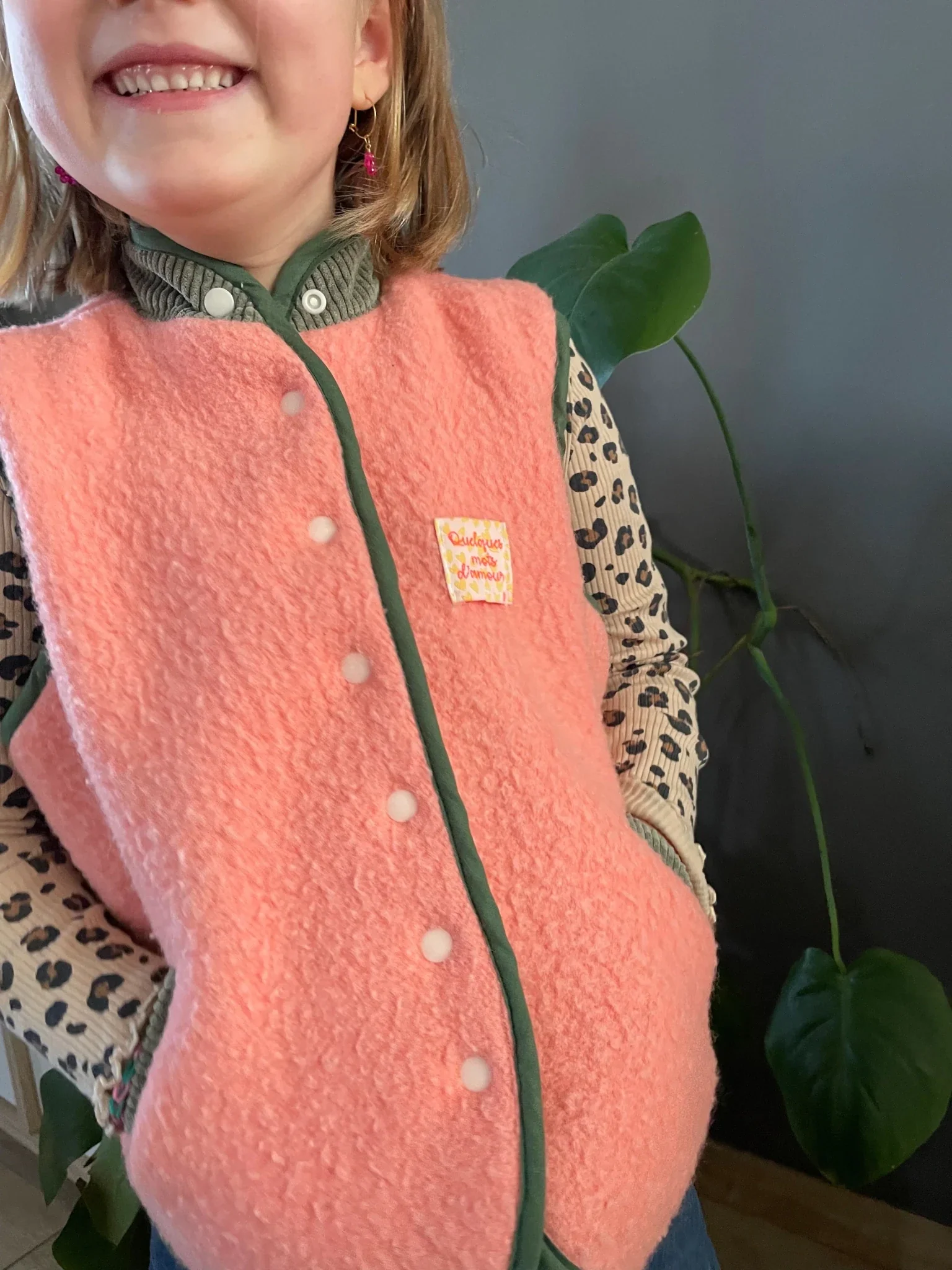 Nonni Vest Gender Neutral Kids (12mo-12yrs) PDF Sewing Pattern - Atelier Mimito - Image 10