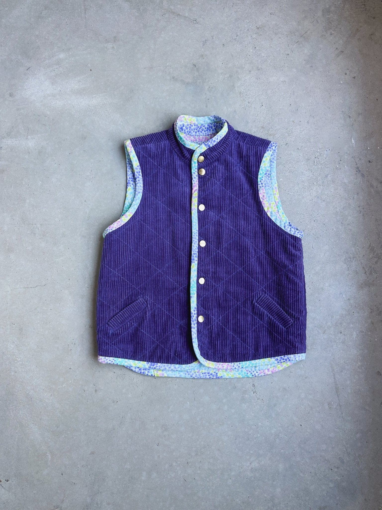 Nonni Vest Gender Neutral Kids (12mo-12yrs) PDF Sewing Pattern - Atelier Mimito - Image 5