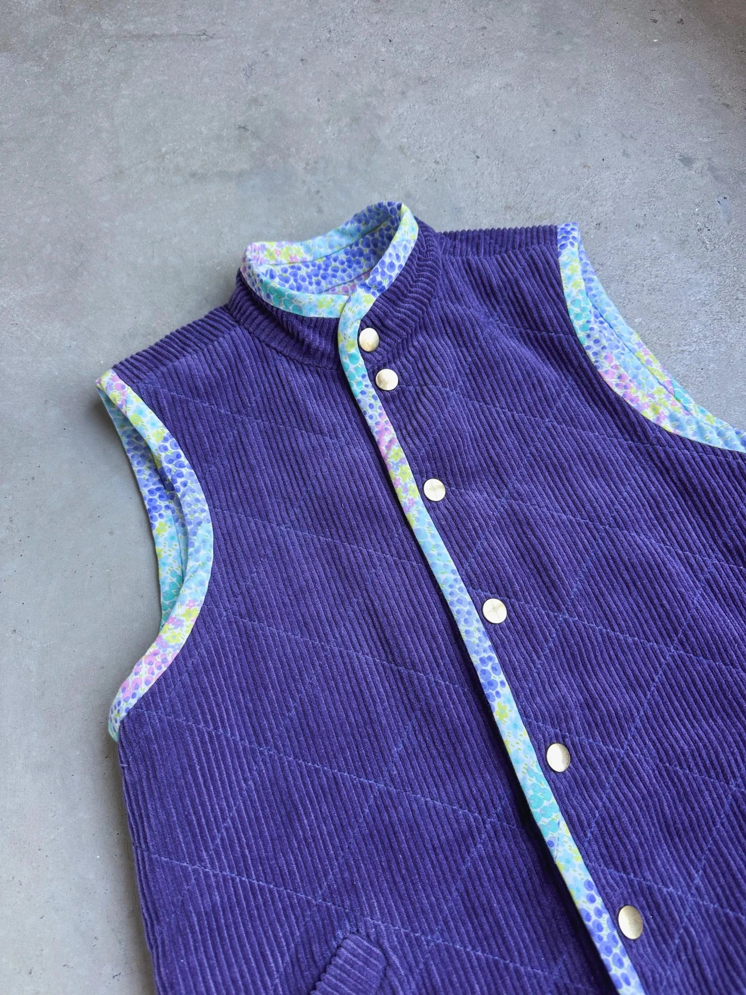 Nonni Vest Gender Neutral Kids (12mo-12yrs) PDF Sewing Pattern - Atelier Mimito - Image 6