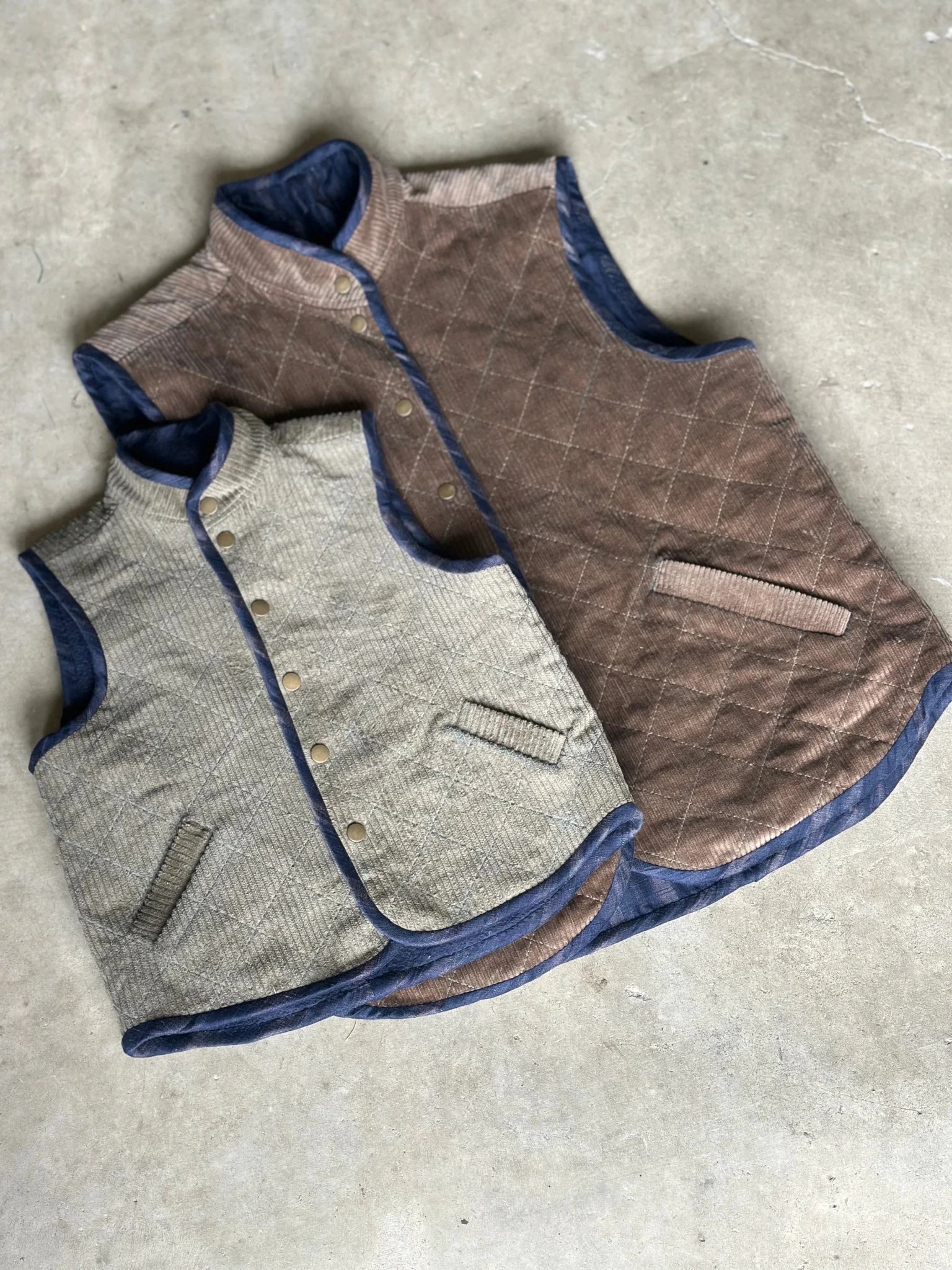 Nonni Vest Gender Neutral Kids (12mo-12yrs) PDF Sewing Pattern - Atelier Mimito - Image 7