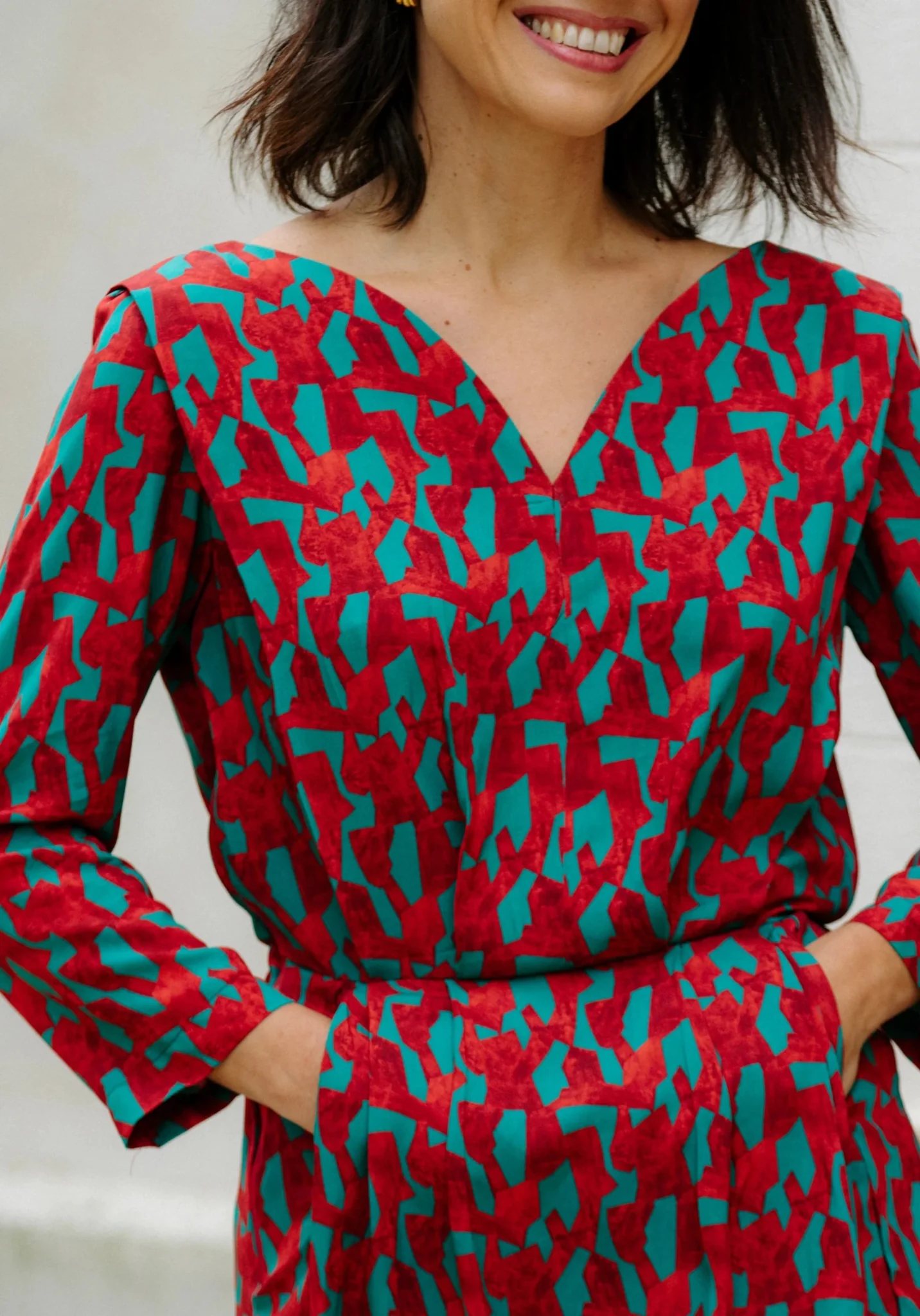 Notte Dress Paper Sewing Pattern - Maison Fauve - Image 27