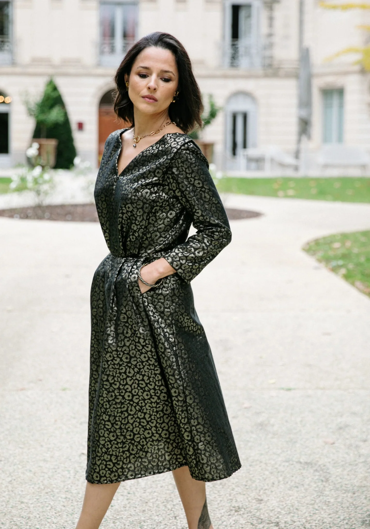 Notte Dress Paper Sewing Pattern - Maison Fauve - Image 37