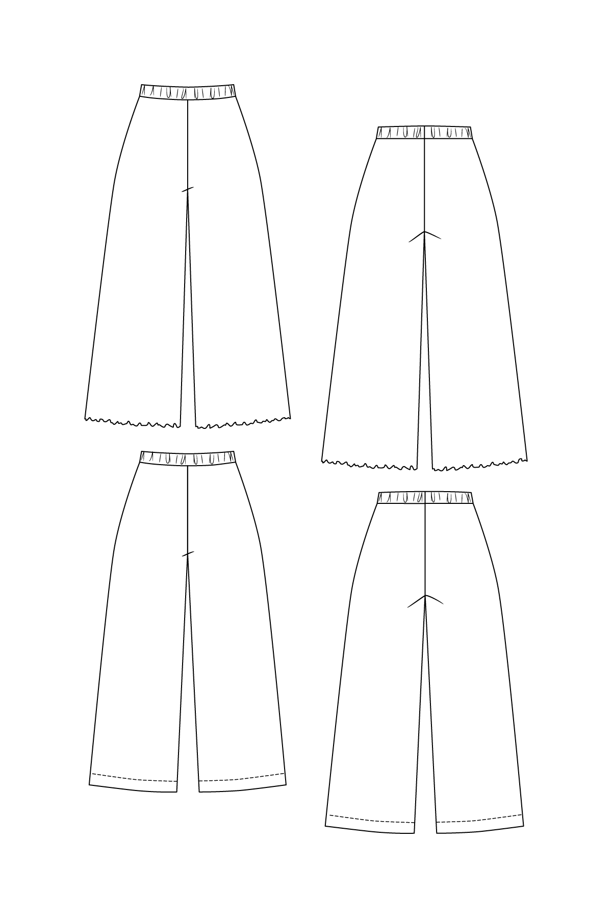 Olo Cozy Pants - PDF Pattern - Named Clothing - Image 3