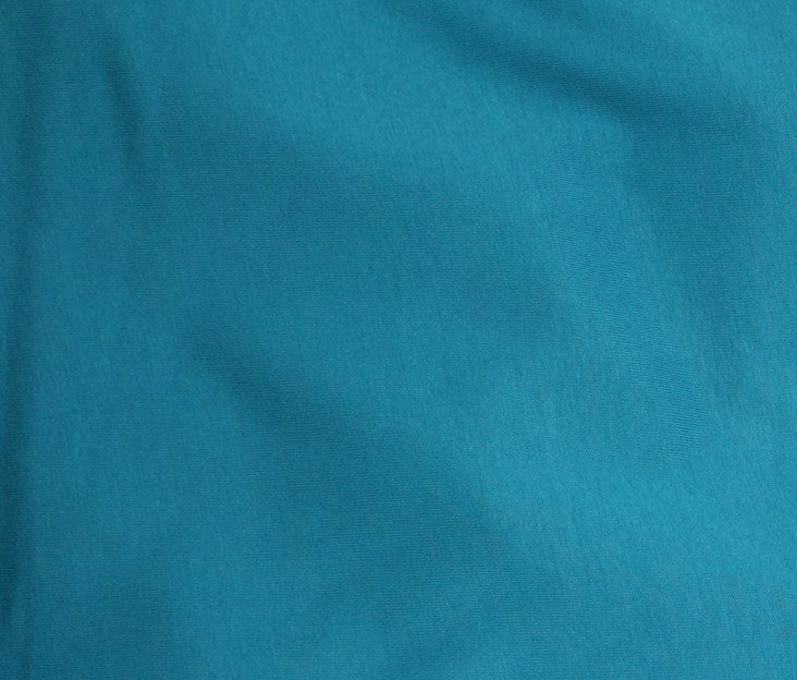 Oragnic Cotton Spandex Jersey Knit - Teal