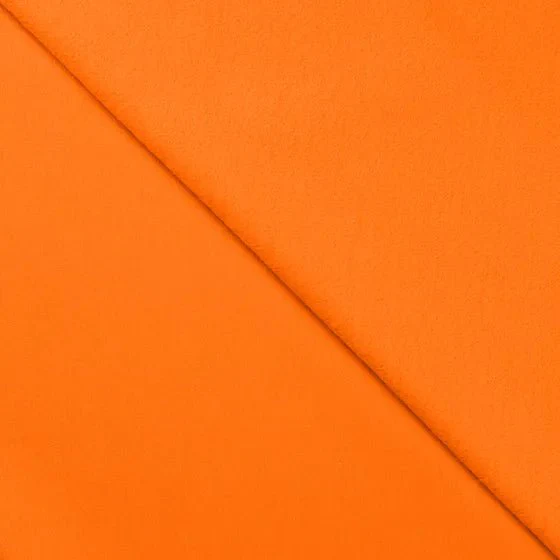Orange 340 - European Import - Brushed Stretch French Terry