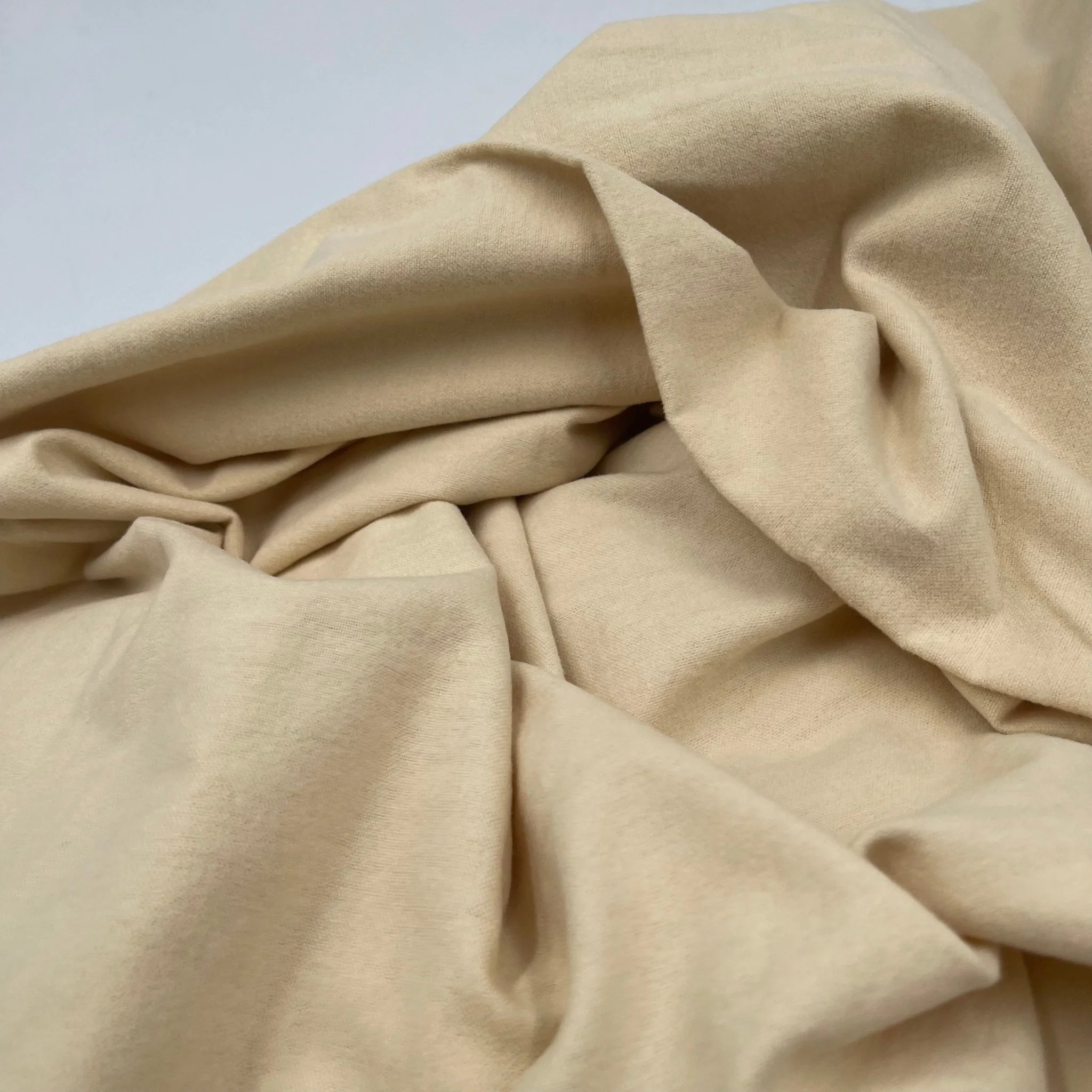 Organic Cotton Flannel 155gsm - Barley