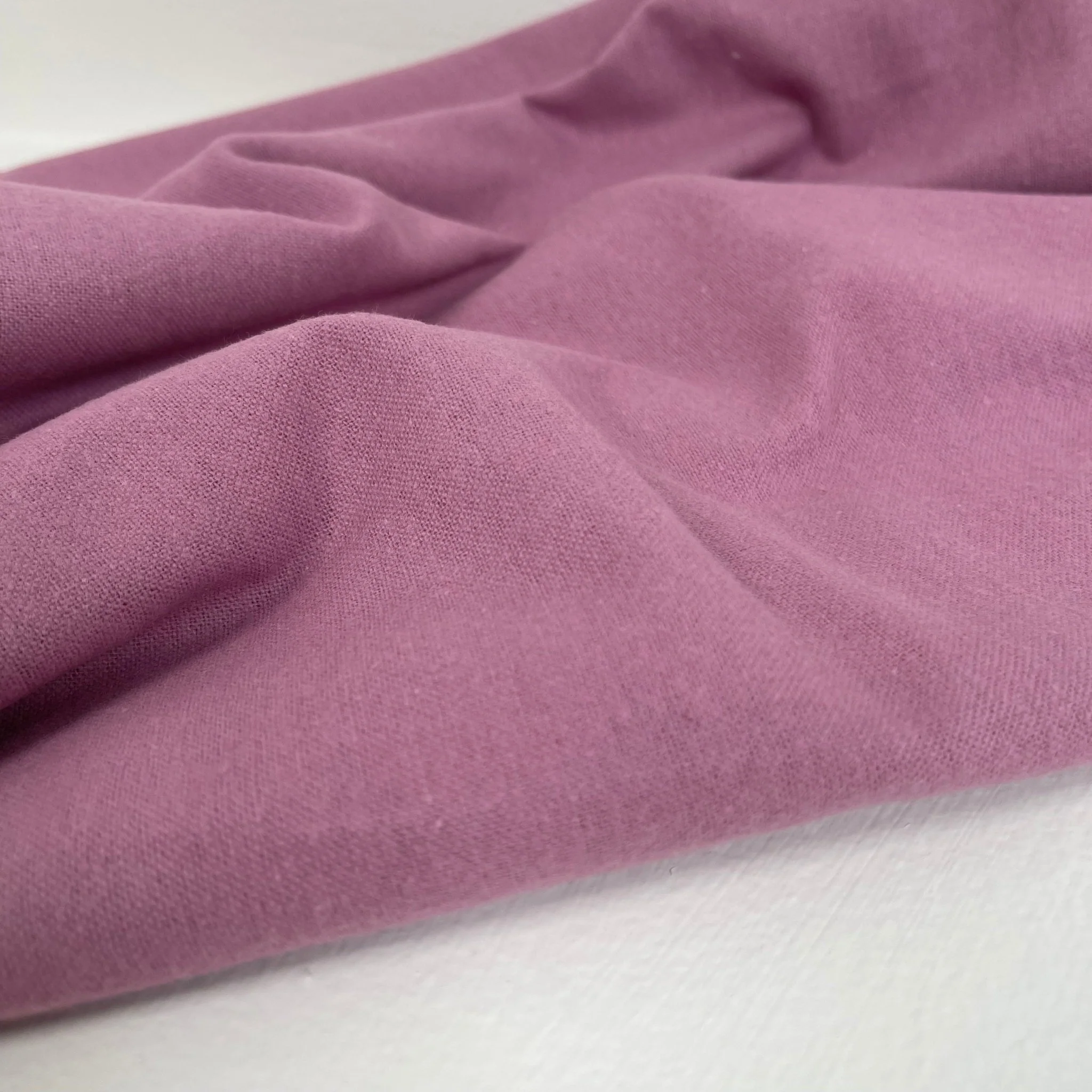Organic Cotton Flannel 155gsm - Wild Orchid
