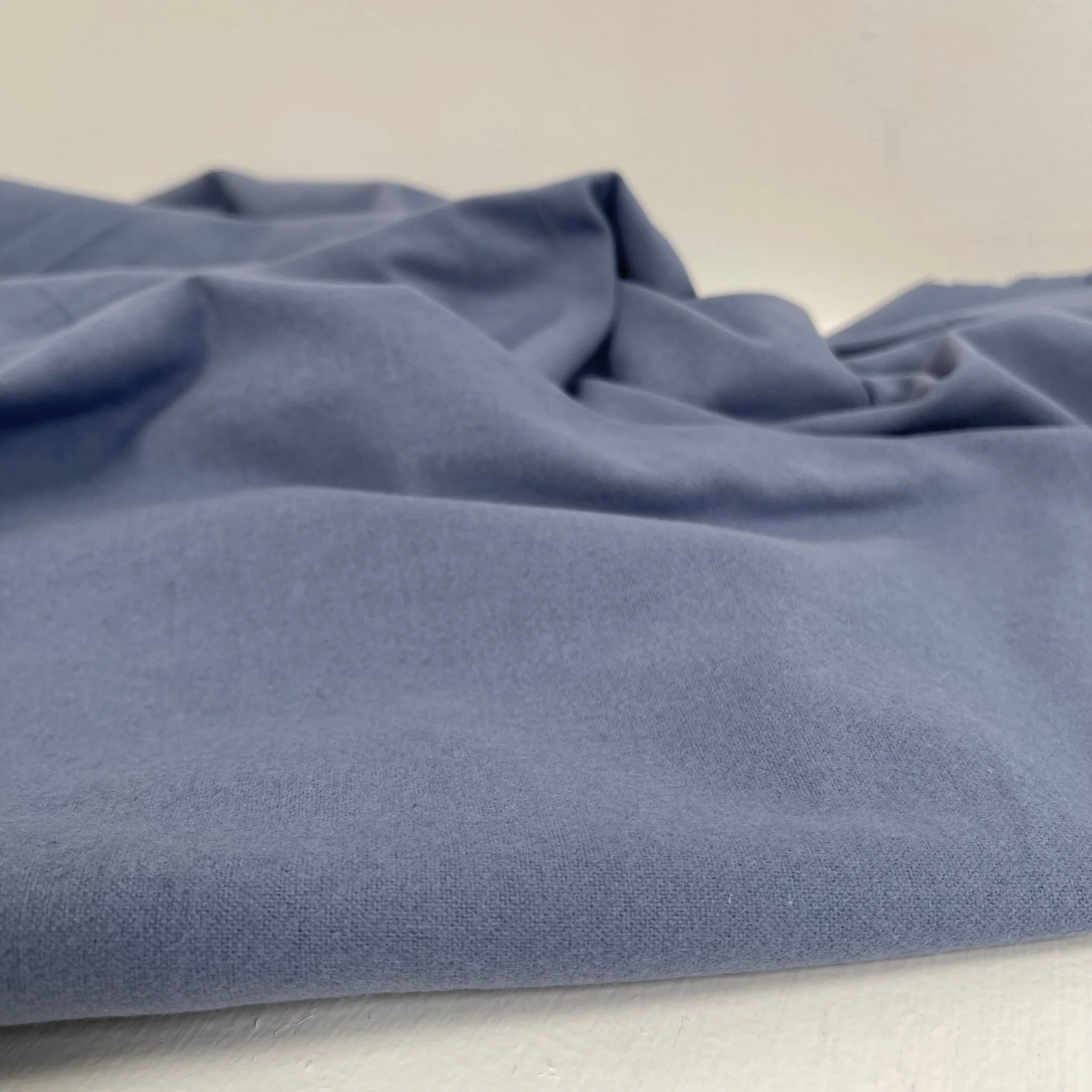Organic Cotton Flannel 155gsm - Denim