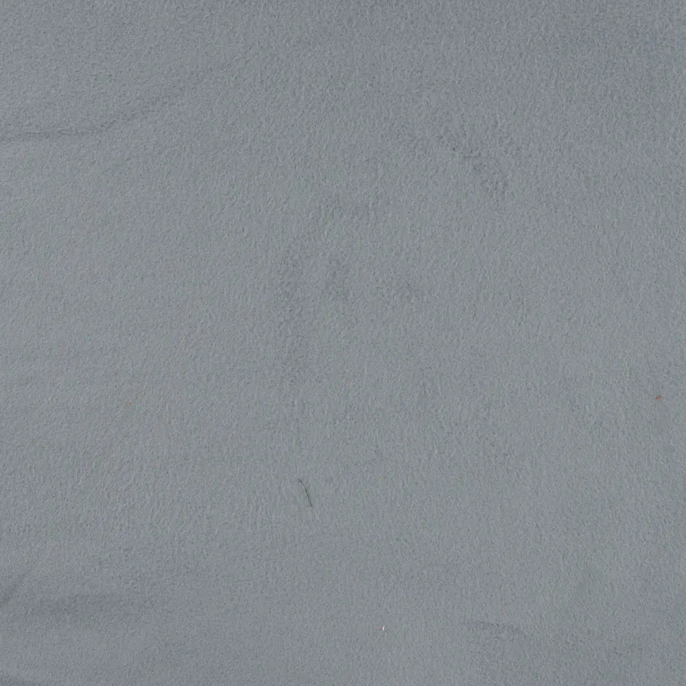 Organic Cotton Polar Fleece - European Import - Dusty Blue - Image 3