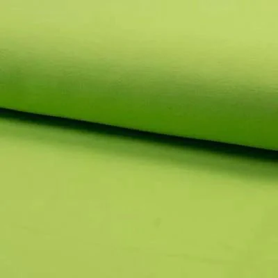 Organic Cotton Stretch French Terry - European Import - Oeko-Tex® - Lime