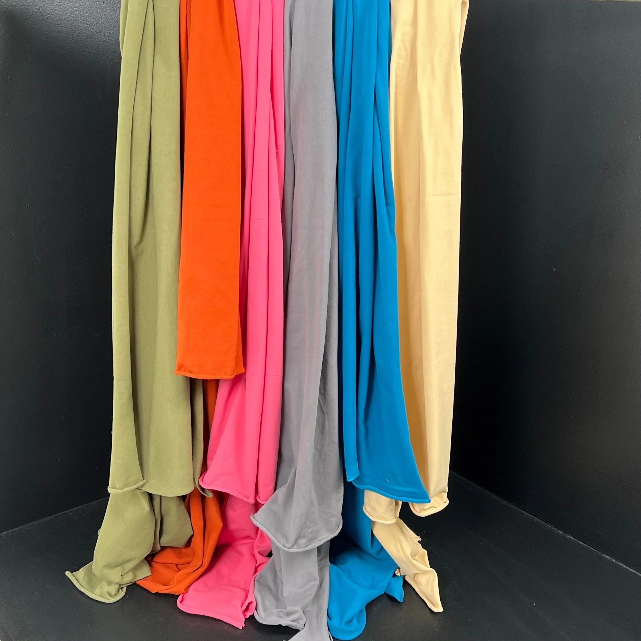Organic Cotton Stretch Jersey 200gsm - Capulet Olive - Image 3