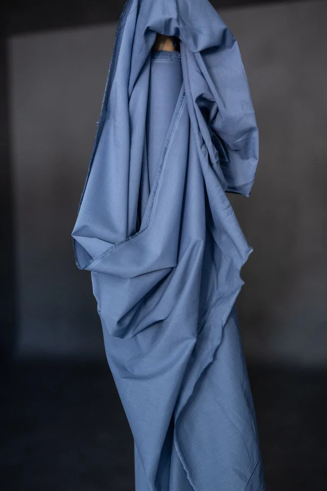 Organic Cotton Voile - Periwinkle Blue - Merchant & Mills