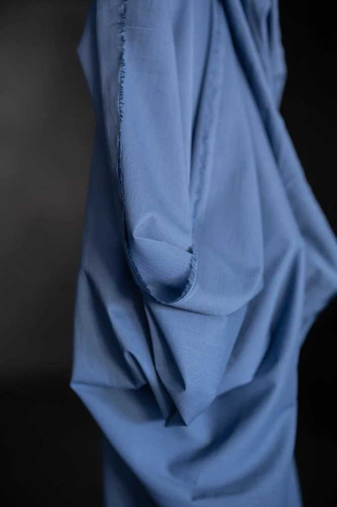 Organic Cotton Voile - Periwinkle Blue - Merchant & Mills - Image 2