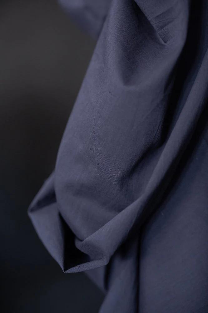 Organic Cotton Voile - Timeless Navy - Merchant & Mills - Image 2