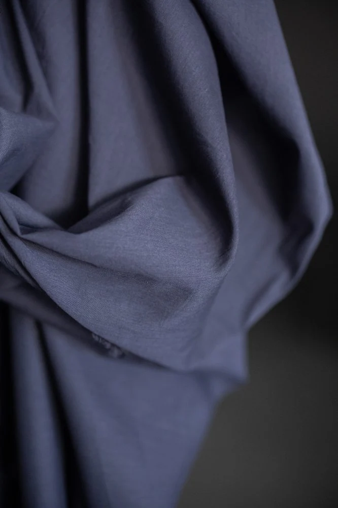 Organic Cotton Voile - Timeless Navy - Merchant & Mills - Image 3