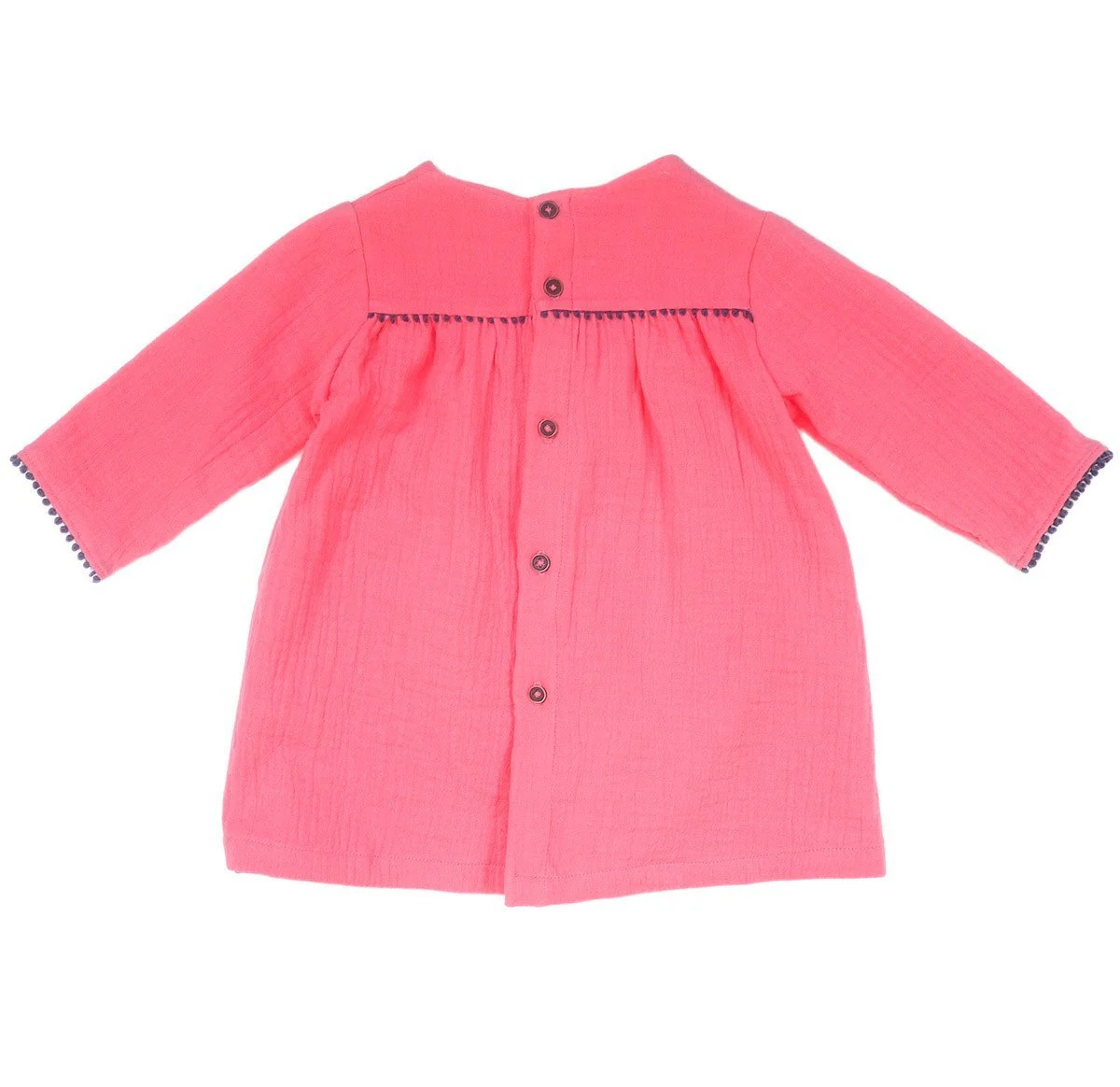 Oslo Blouse & Dress Sewing Pattern - Baby Girl 6M/4Y - Ikatee