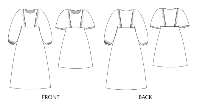 Otus Frock - Paper Sewing Pattern - Sew Different - Image 7