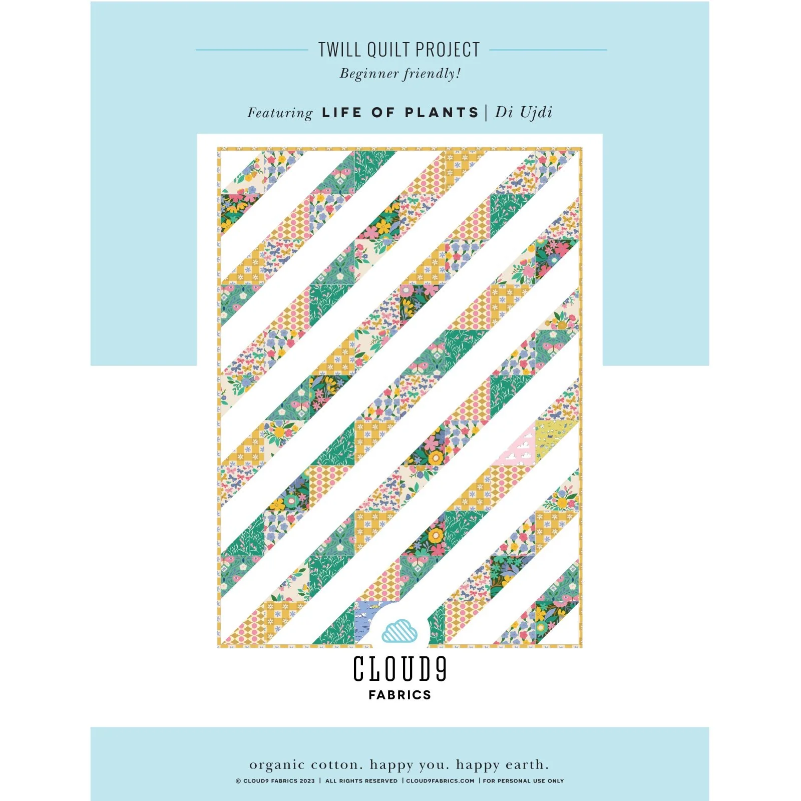 Out & About - Life Of Plants - Di Ujdi - Cloud 9 Fabrics - Poplin - Image 9