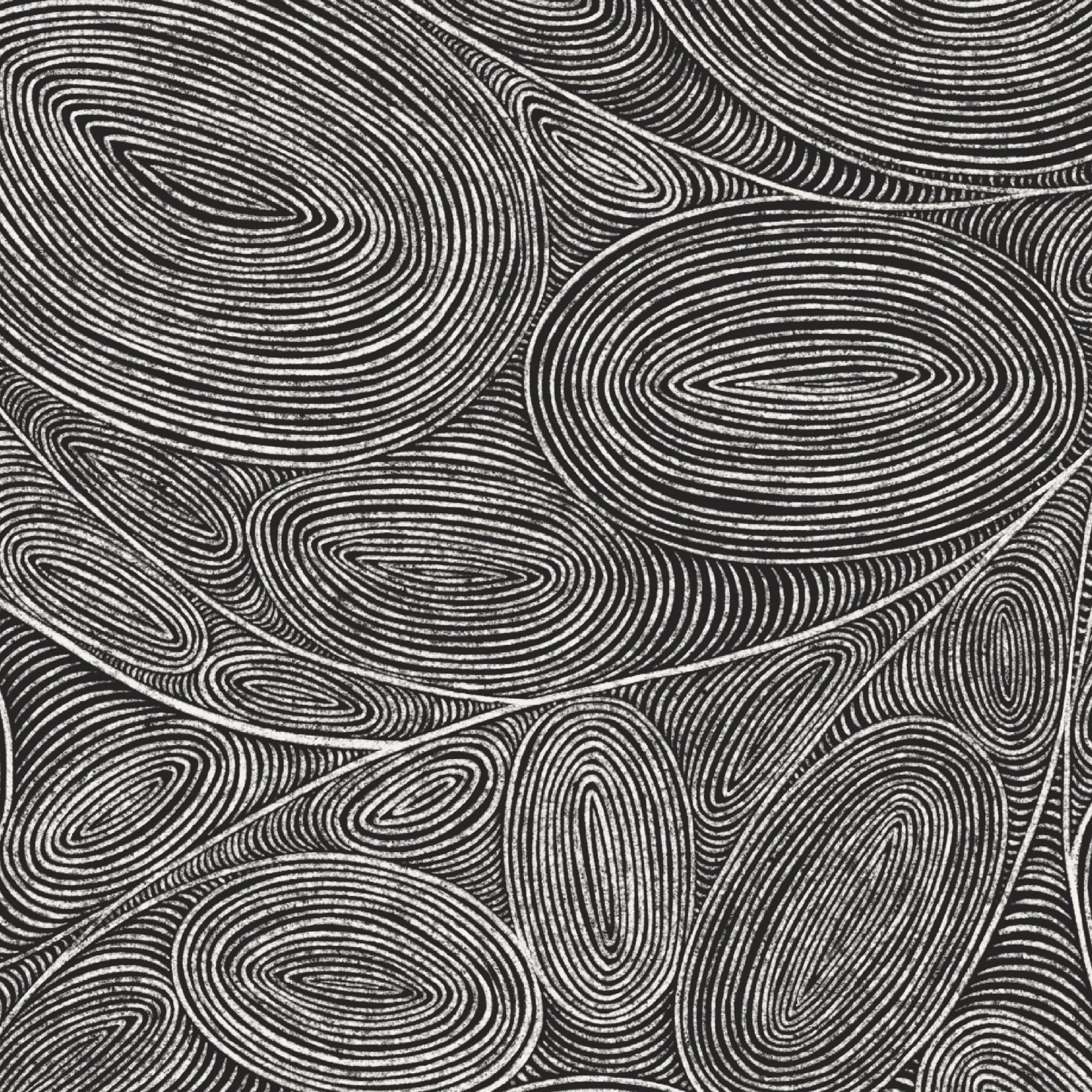 Ovals And Echos - Marks Made - Leanne Friedberg - Cloud 9 Fabrics - Poplin - Image 3