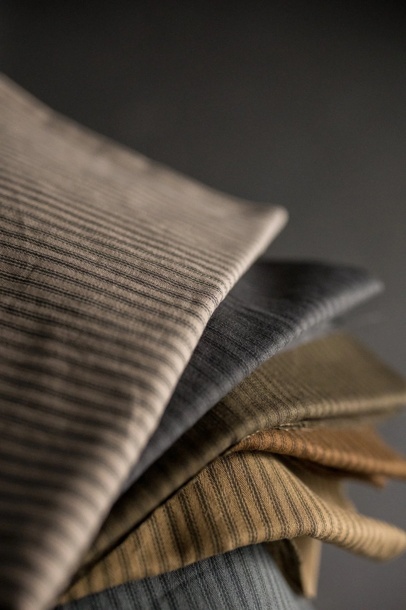 Overdyed Organic Cotton Ticking - Hick Blue - Merchant & Mills - Image 6