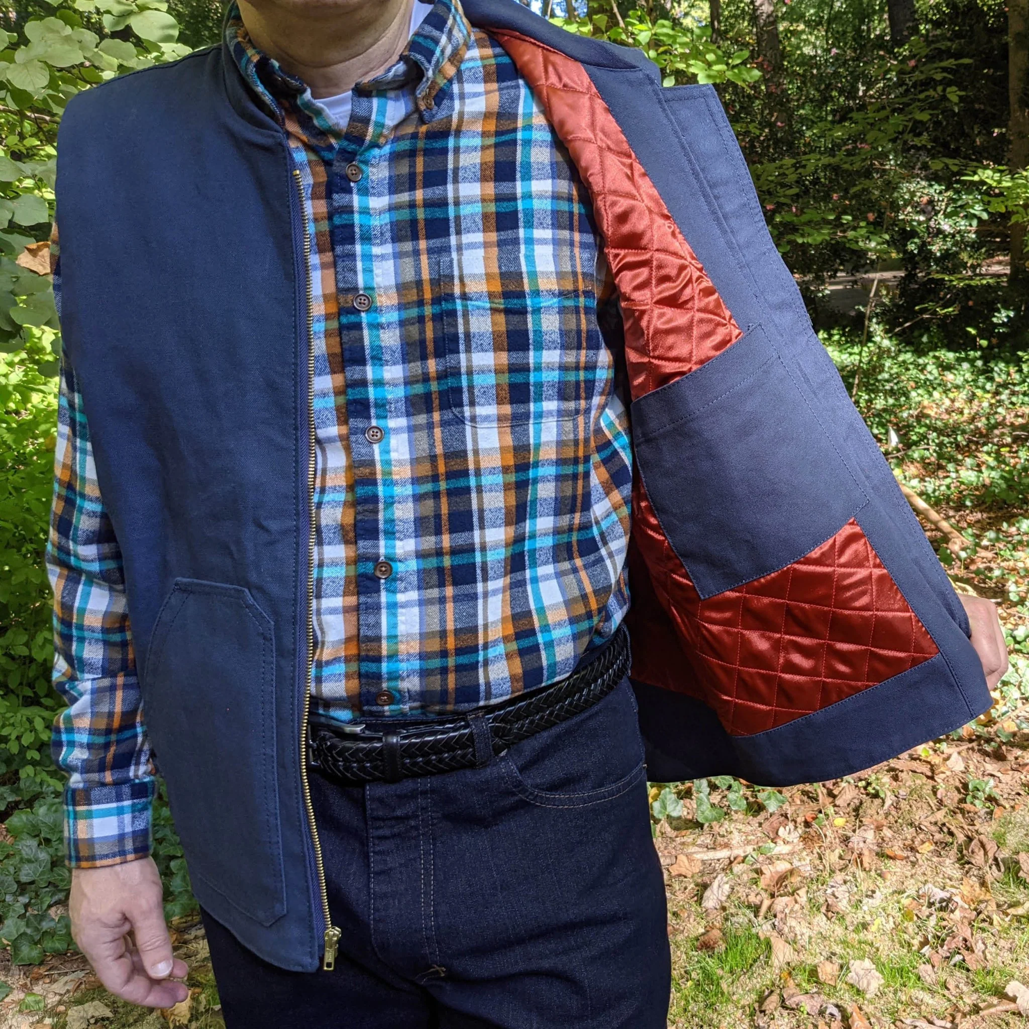 Ozark Vest Mens Paper Pattern - Wardrobe by Me - Image 5