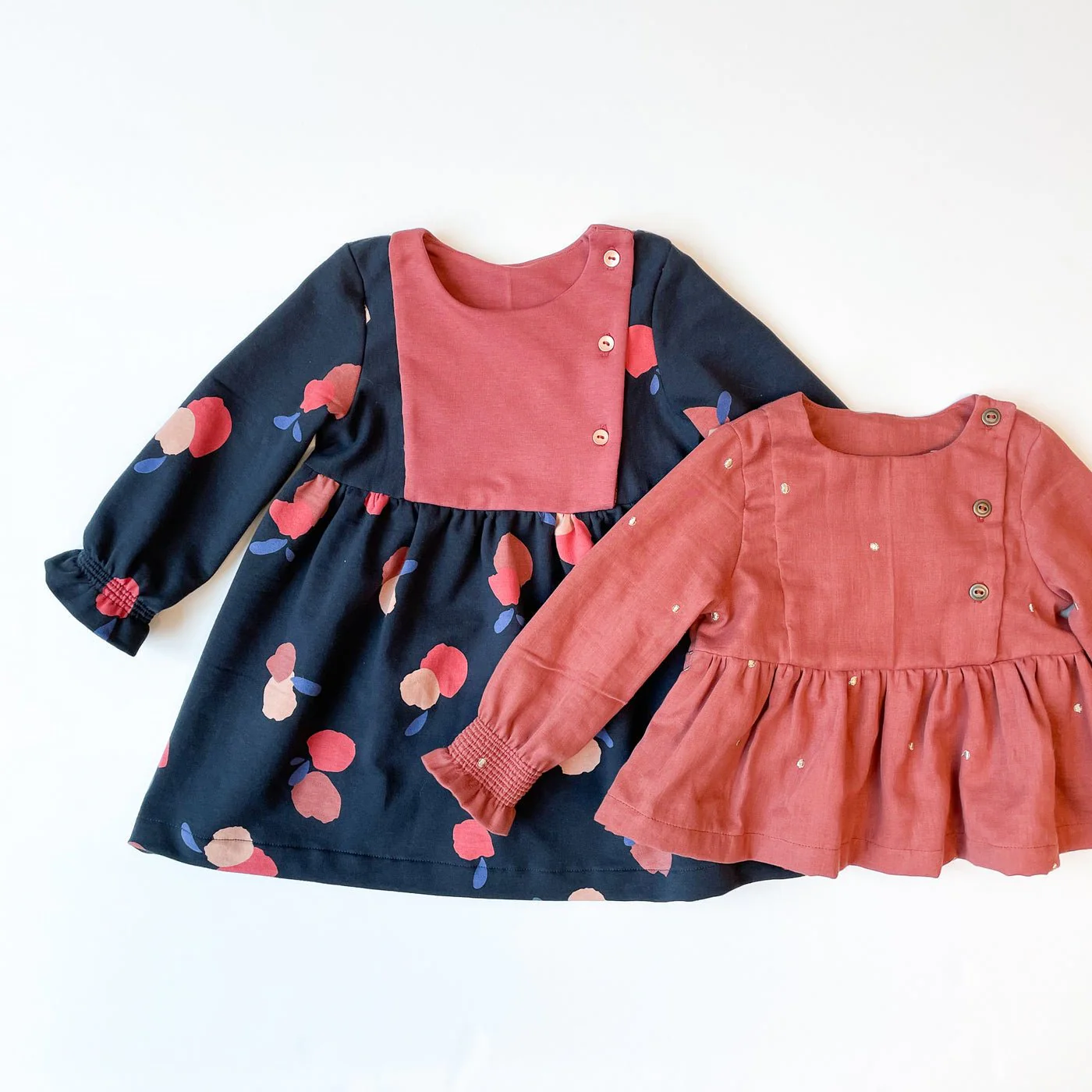 Palerme Blouse or Dress Sewing Pattern - Baby 6M/4Y - Ikatee