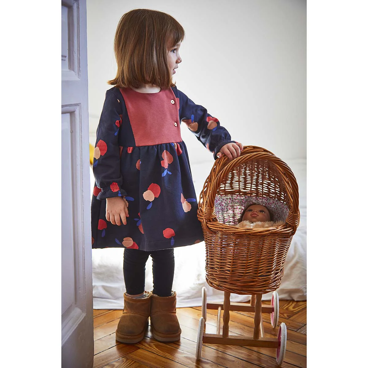 Palerme Blouse or Dress Sewing Pattern - Baby 6M/4Y - Ikatee - Image 4