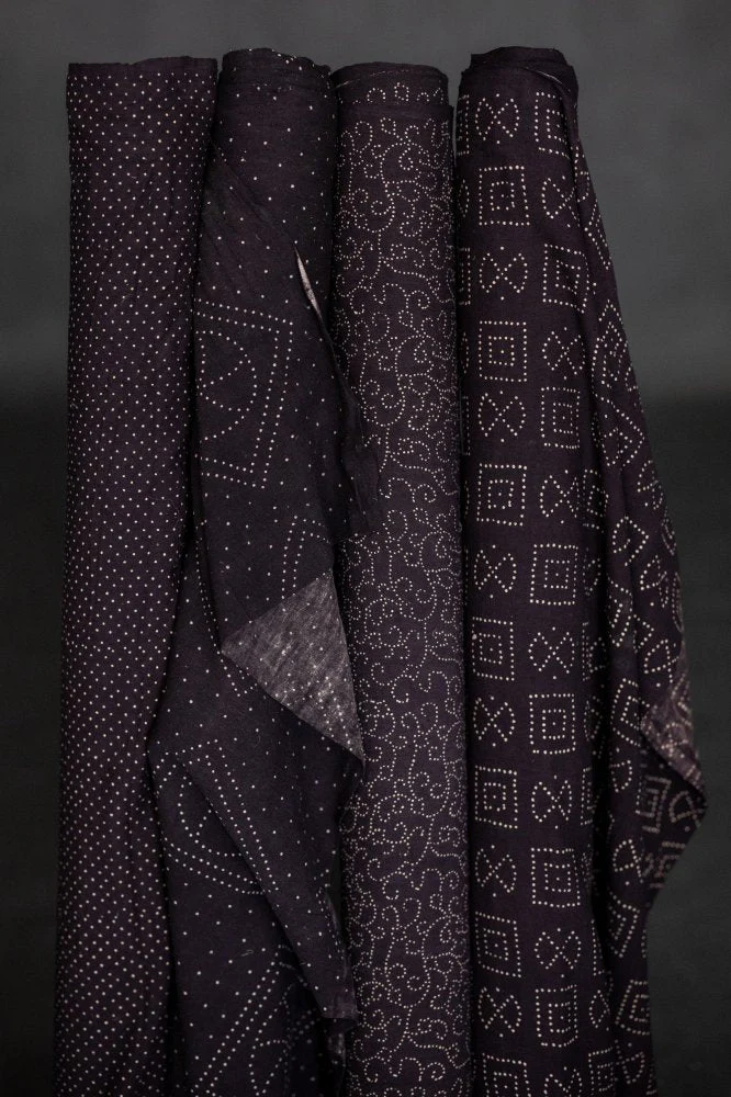 Elysian Ajrakh Indian Block Print Organic Cotton - Merchant & Mills - Image 4