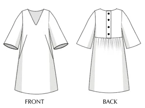 Paradise Dress - Paper Sewing Pattern - Sew Different - Image 5