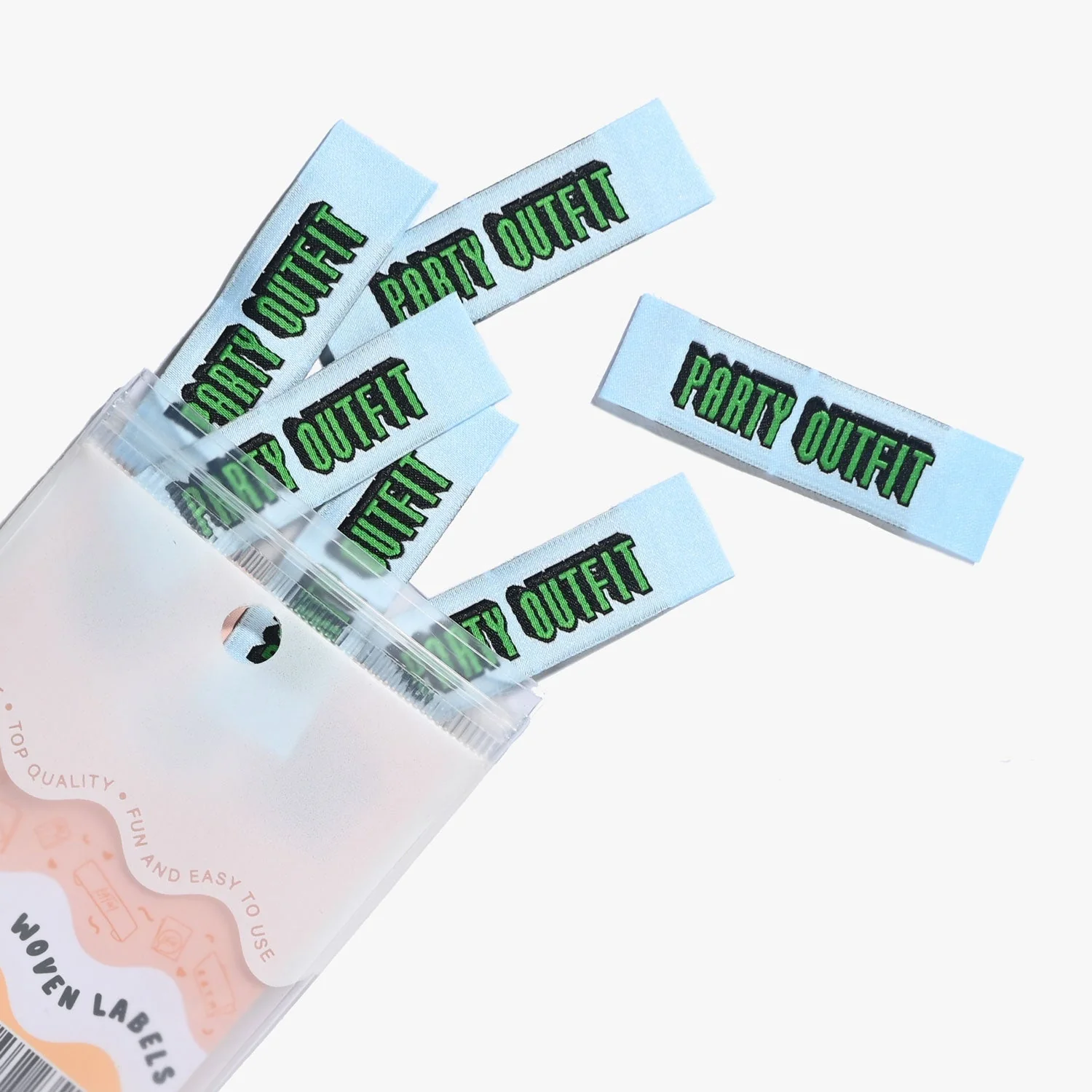 "PARTY OUTFIT" Woven Label Pack - Kylie And The Machine - Image 3