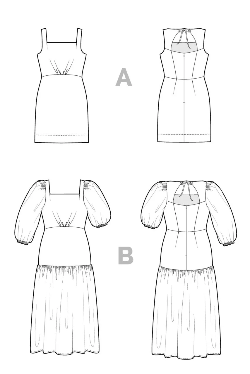 Pauline Dress Pattern - Closet Core Patterns - Image 3