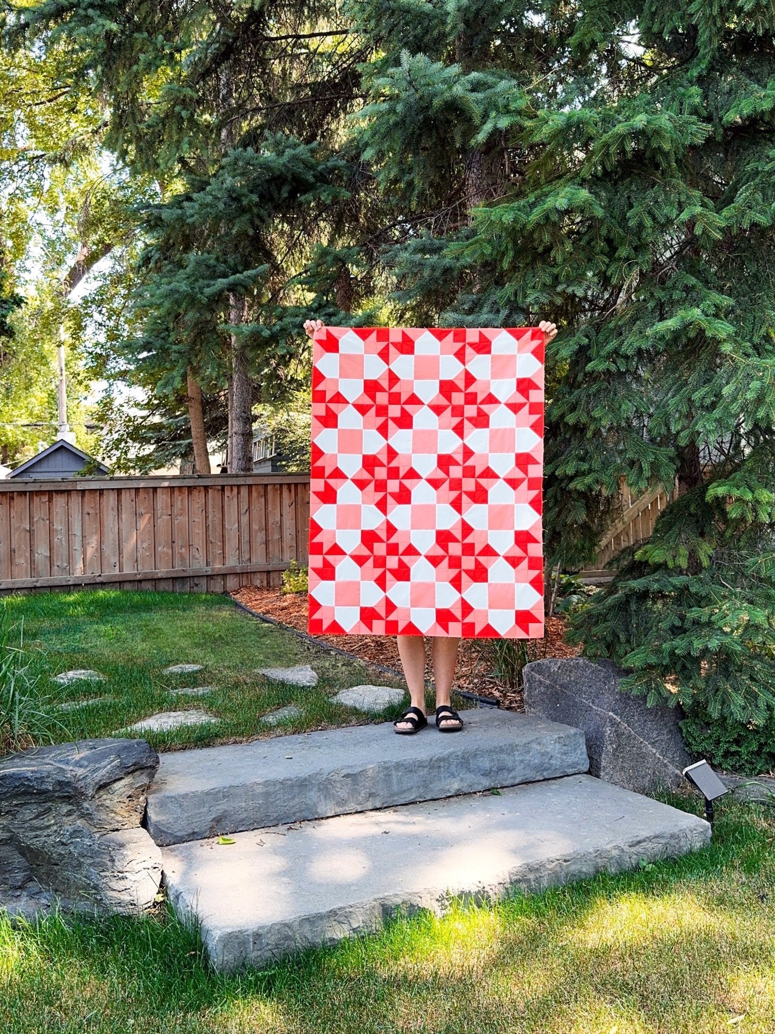 Peace Garden Paper Pattern - The Blanket Statement Quilt Co. - Image 6