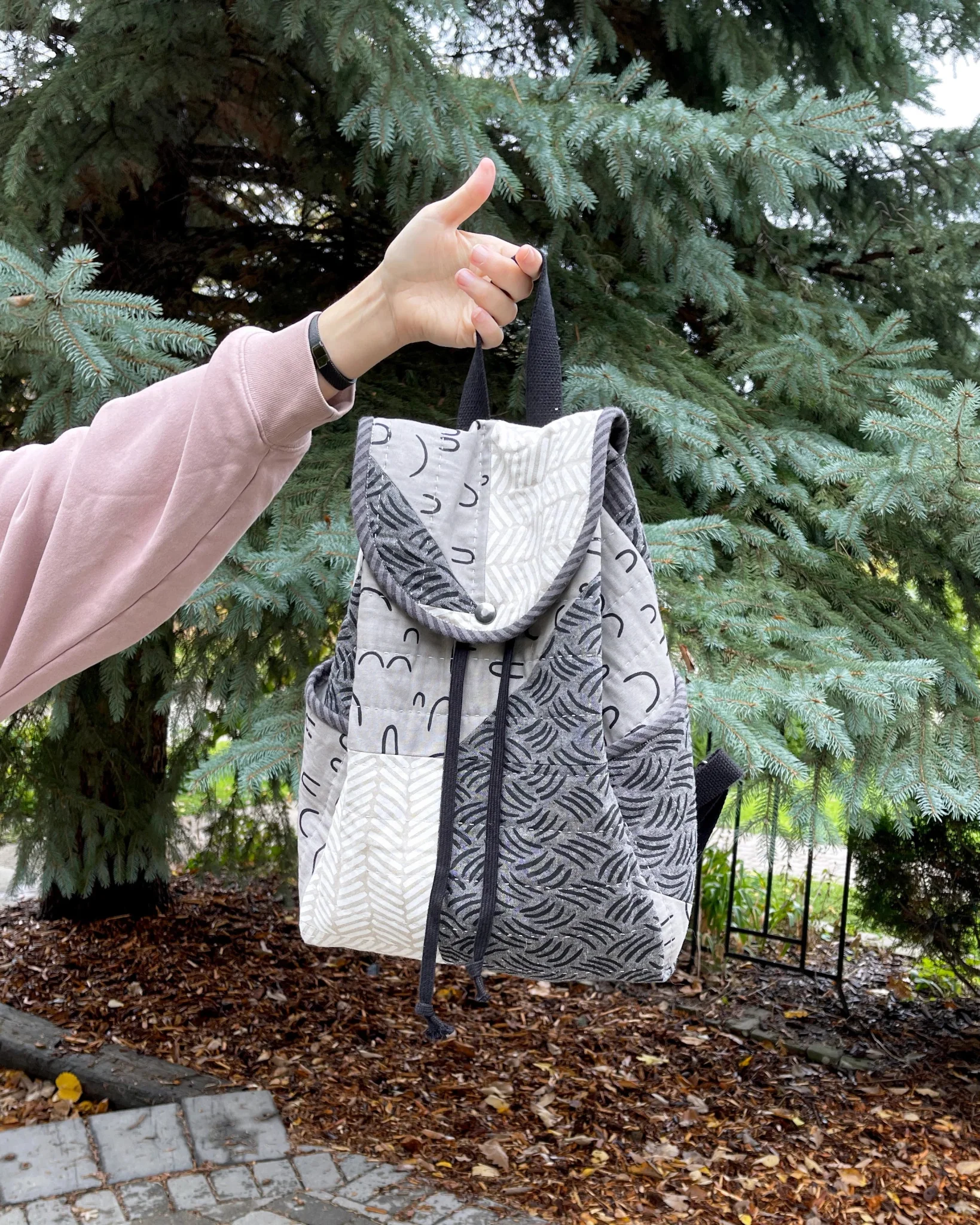 Pembina Backpack Paper Pattern - The Blanket Statement Quilt Co. - Image 2