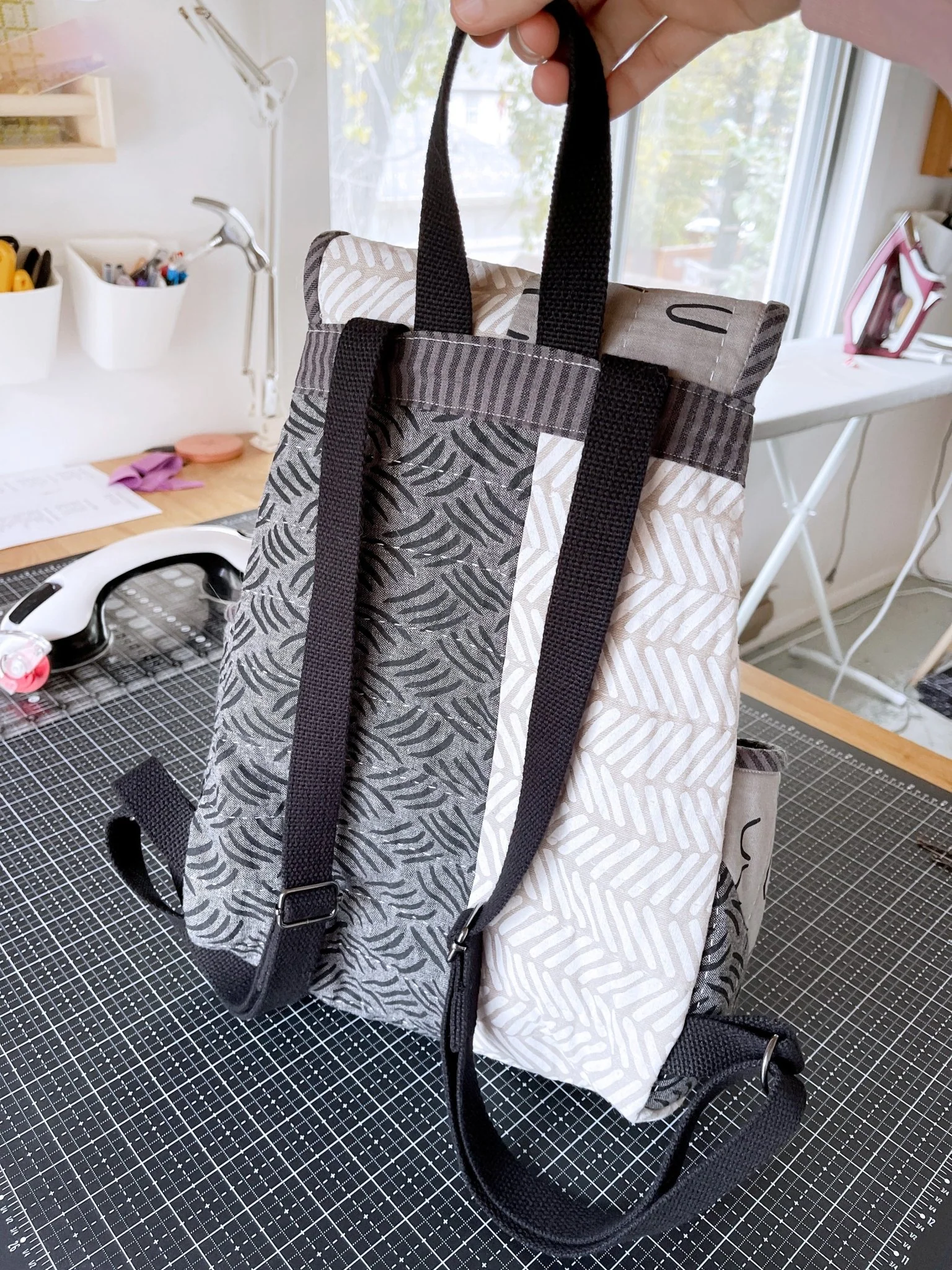 Pembina Backpack Paper Pattern - The Blanket Statement Quilt Co. - Image 3