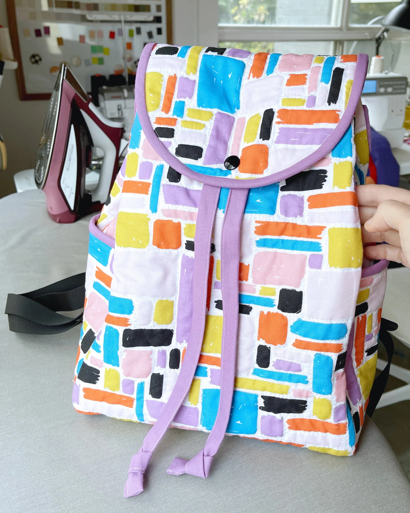 Pembina Backpack Paper Pattern - The Blanket Statement Quilt Co. - Image 8