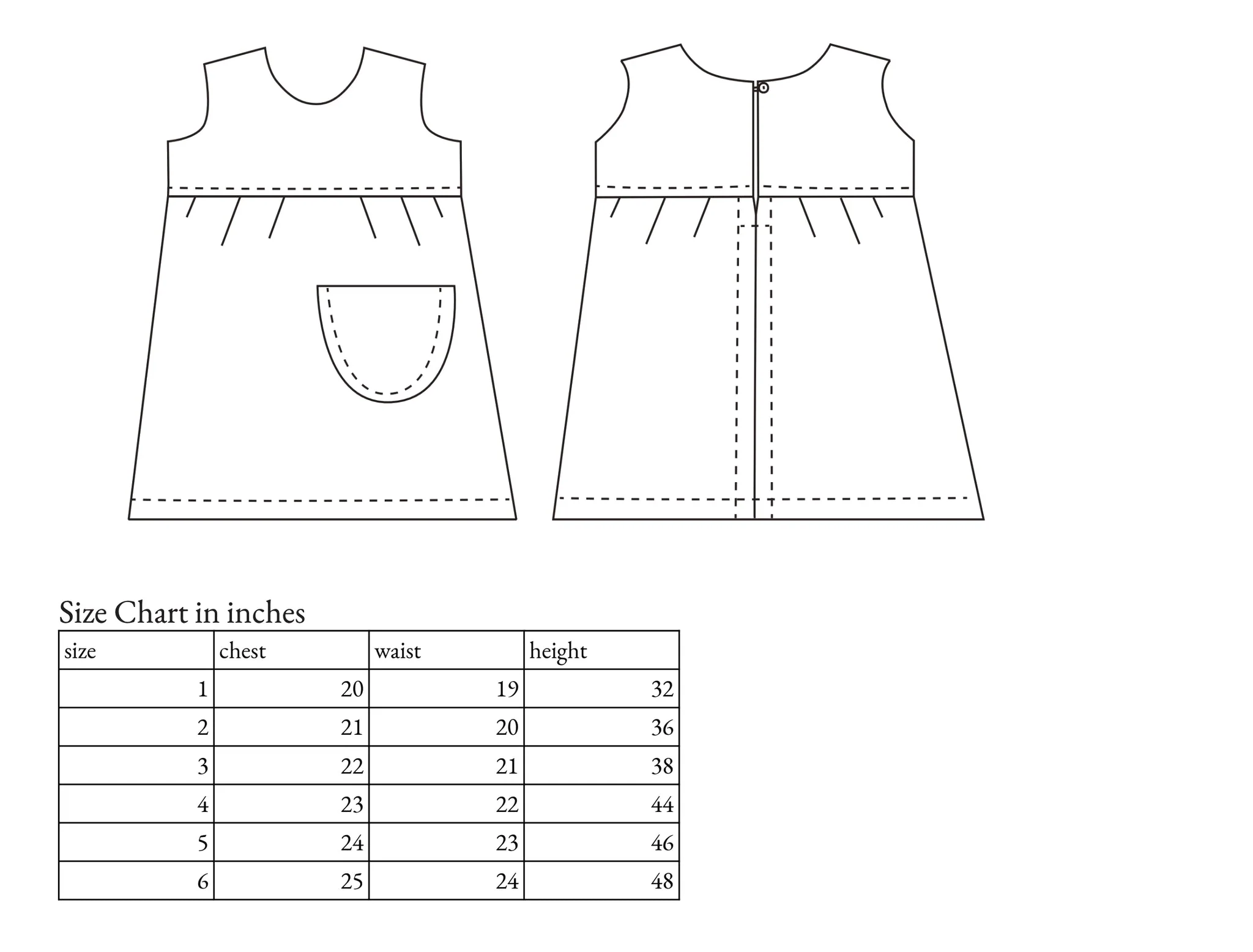 Pencil Dress & Iron on Decals Childrens Sewing Pattern - Fiona Hanna - Image 6
