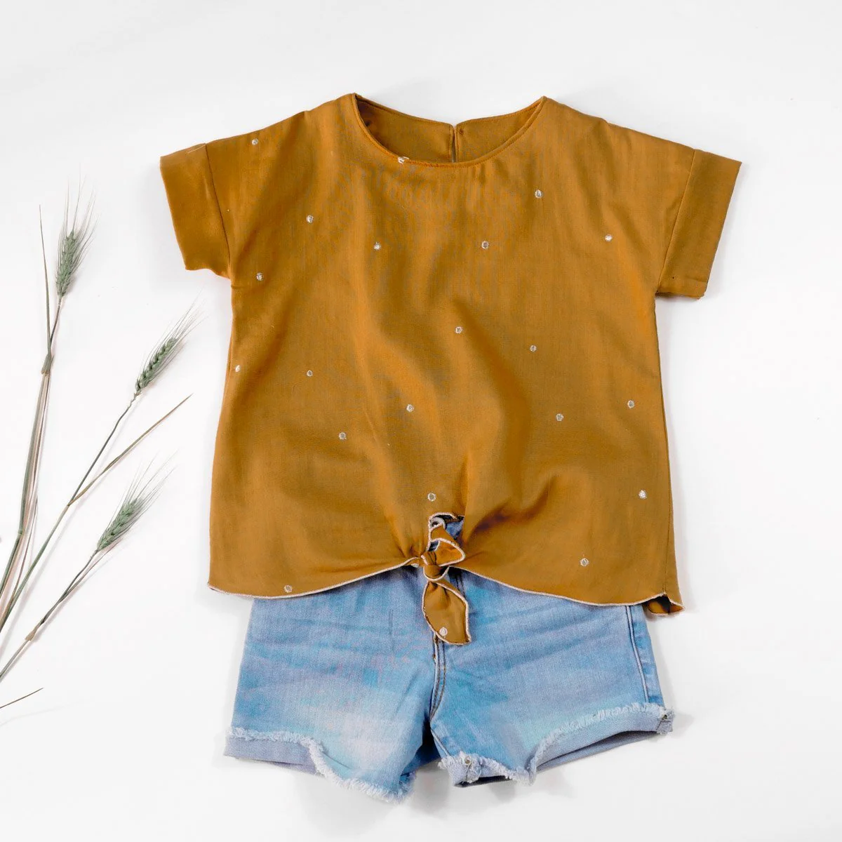 Peony Top Sewing Pattern - Girls 3/12Y - Ikatee - Image 10