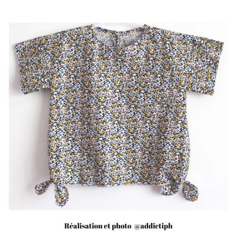 Peony Top Sewing Pattern - Girls 3/12Y - Ikatee - Image 14