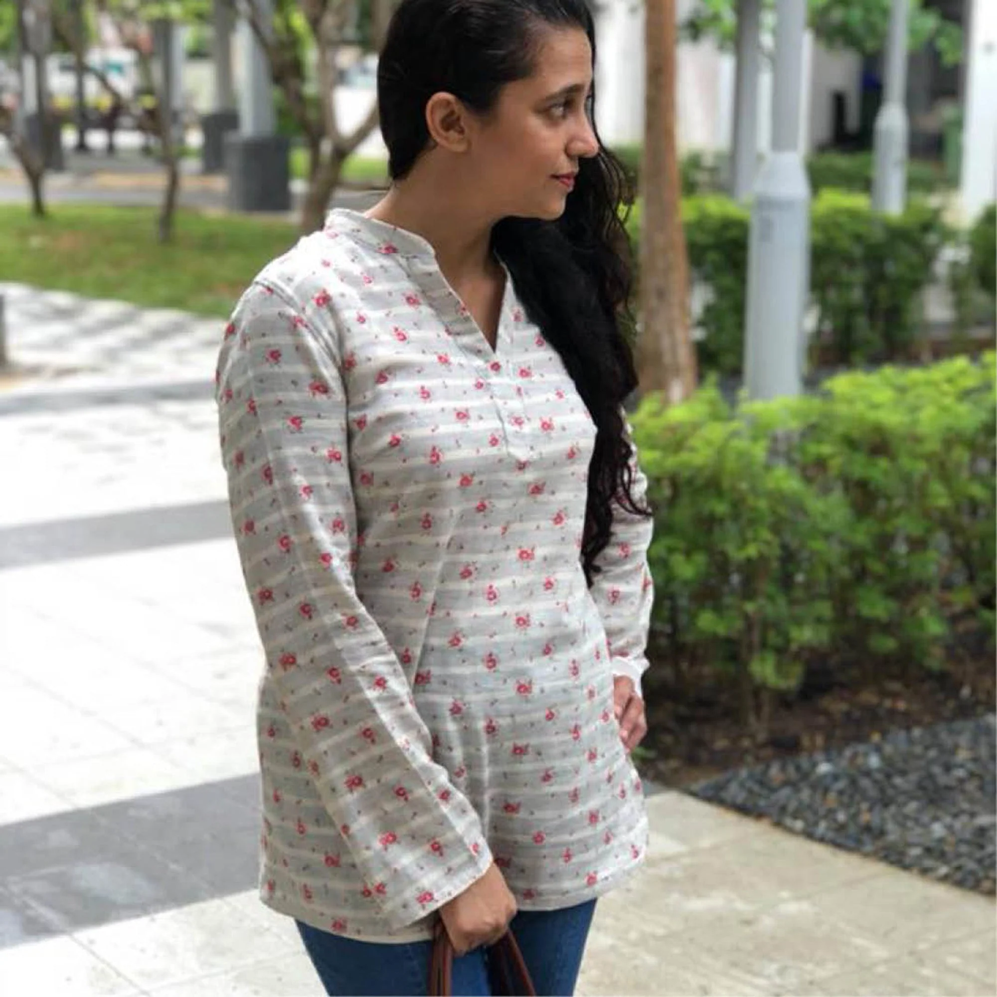 Perfect Tunic Womens Paper Pattern - Wardrobe by Me - Image 2