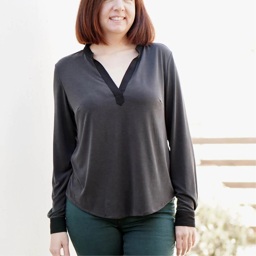 Perfect Tunic Womens Paper Pattern - Wardrobe by Me - Image 6