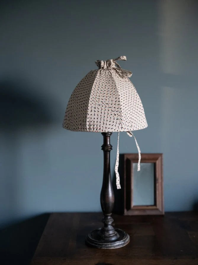 The Petite Pomegranate Lampshade Cover PDF Pattern - Merchant & Mills