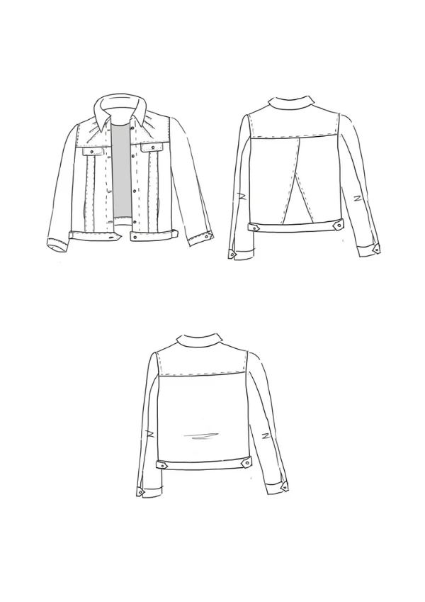 Pilar Jacket Paper Sewing Pattern - Maison Fauve - Image 9