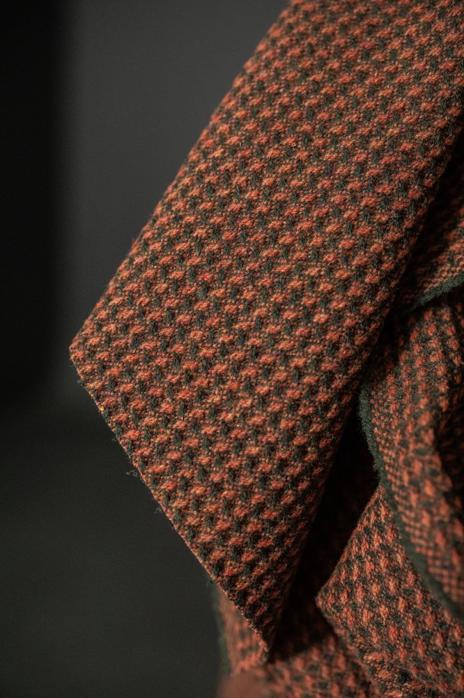 Pink Peppercorn Textured Wool Coating - Merchant & Mills