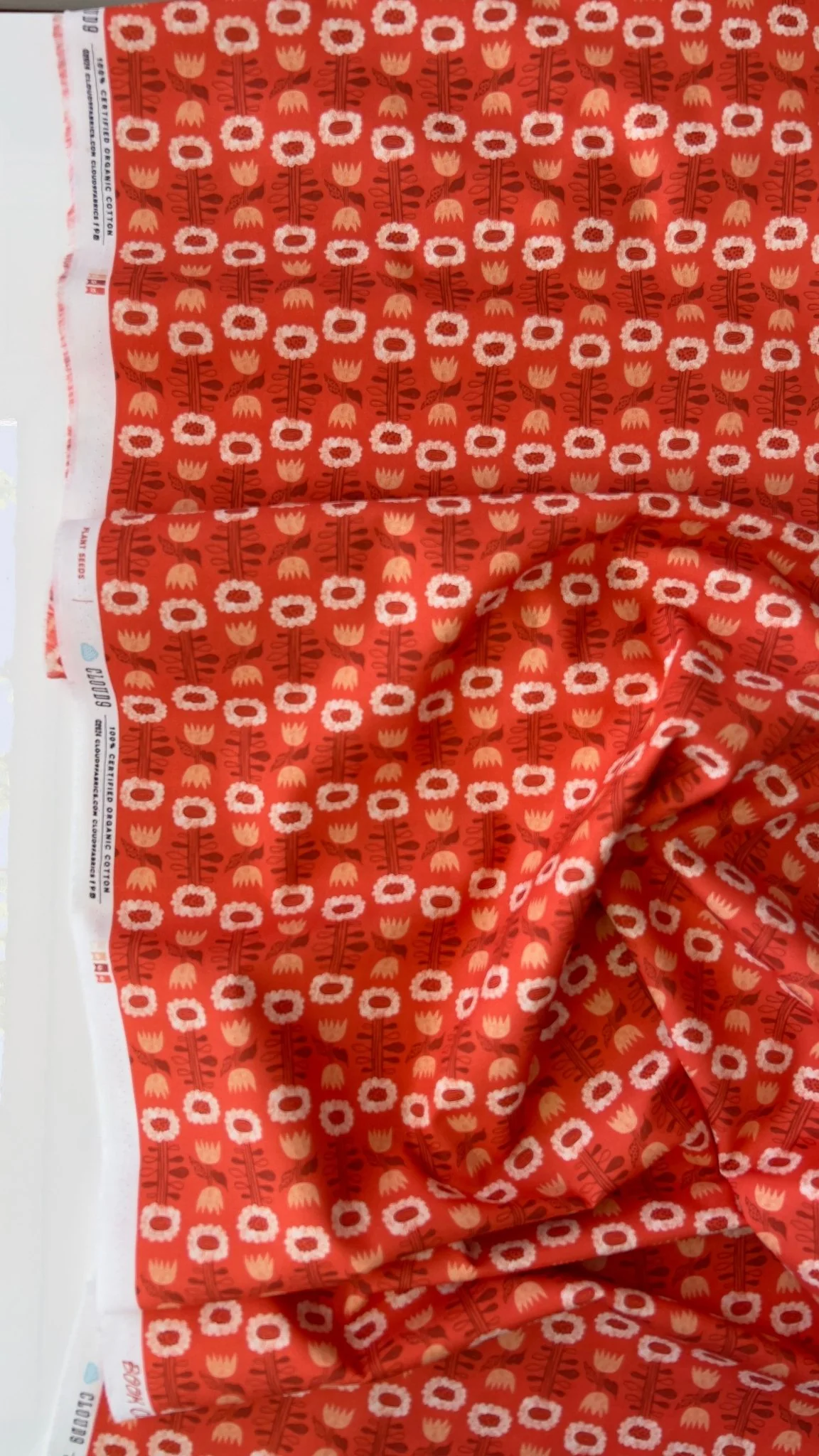 Plant Seeds - Book Club by Meenal Patel - Cloud 9 Fabrics - Poplin
