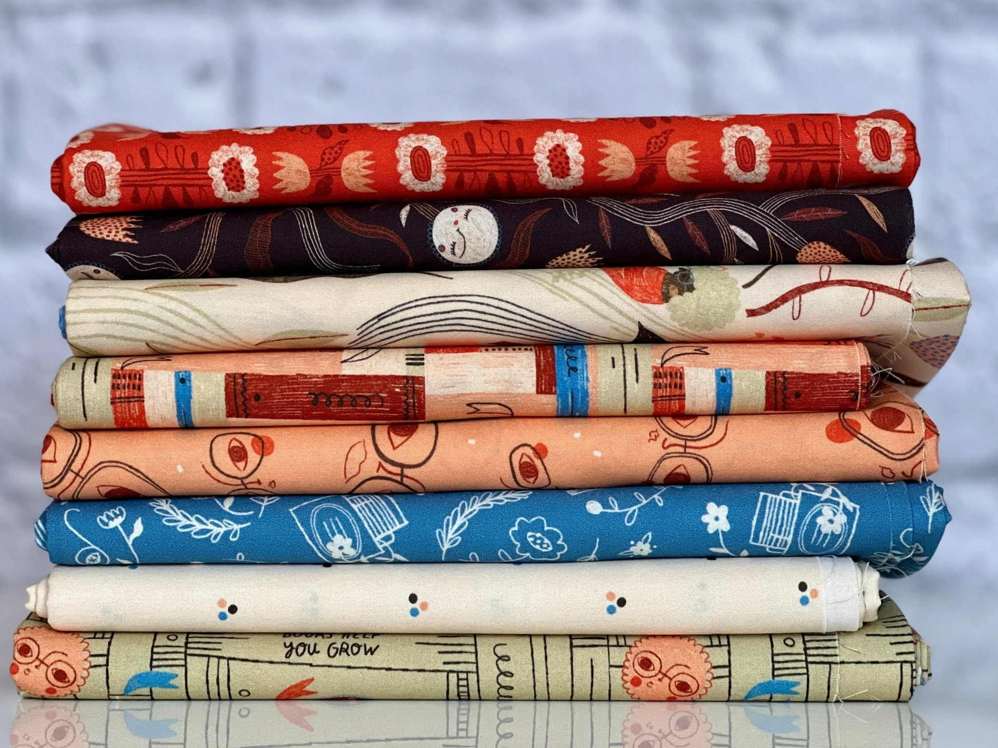Plant Seeds - Book Club by Meenal Patel - Cloud 9 Fabrics - Poplin - Image 5