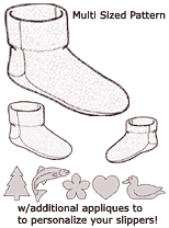 Polar Slippers PDF Pattern - 527 - The Green Pepper Patterns - Image 2