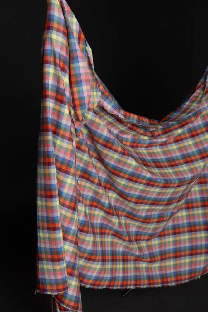 Pom Pom Check Indian Organic Cotton - Merchant & Mills